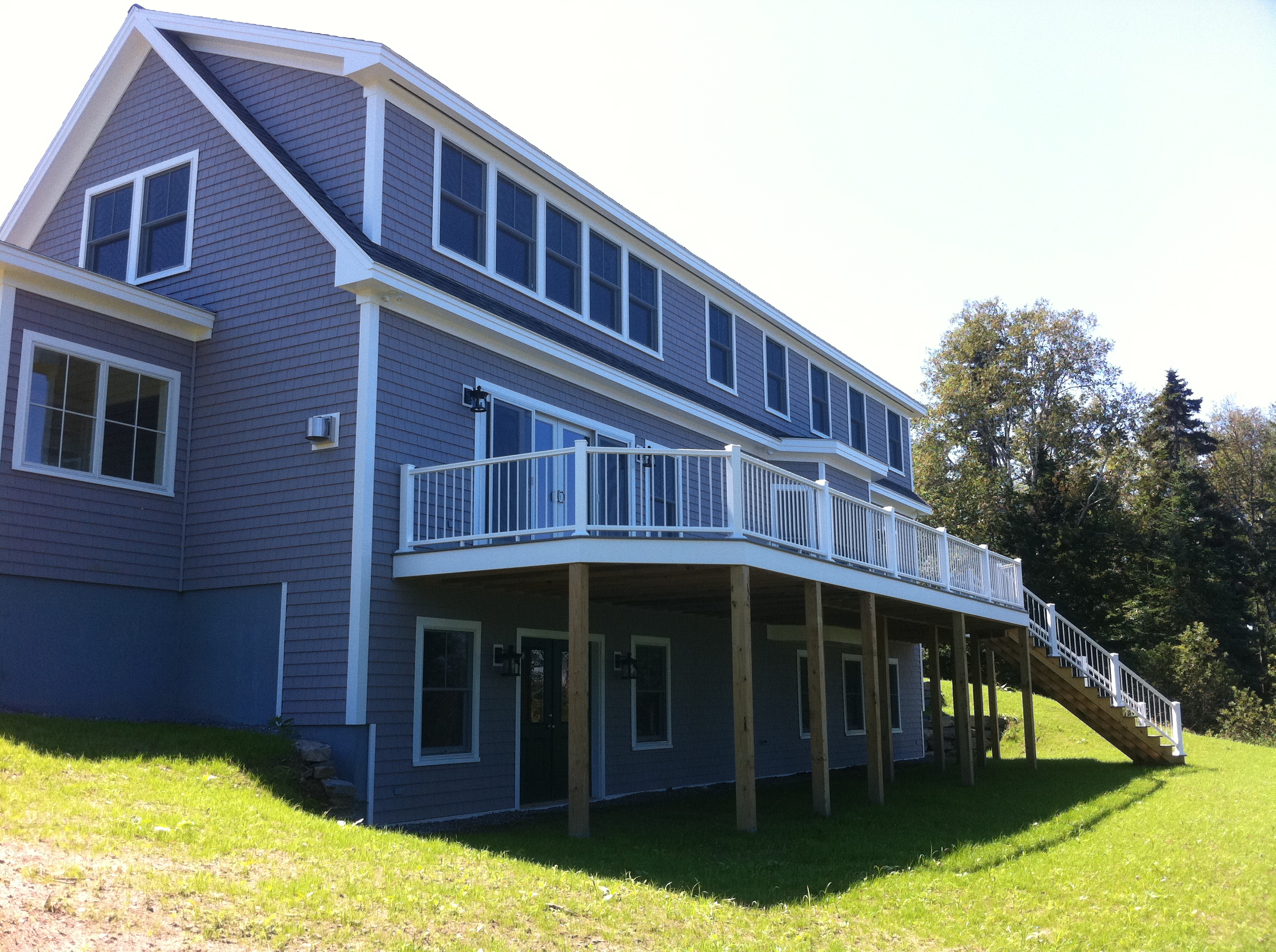 Photos of Custom Built Homes Along the Coast of Maine Kennebec Builders